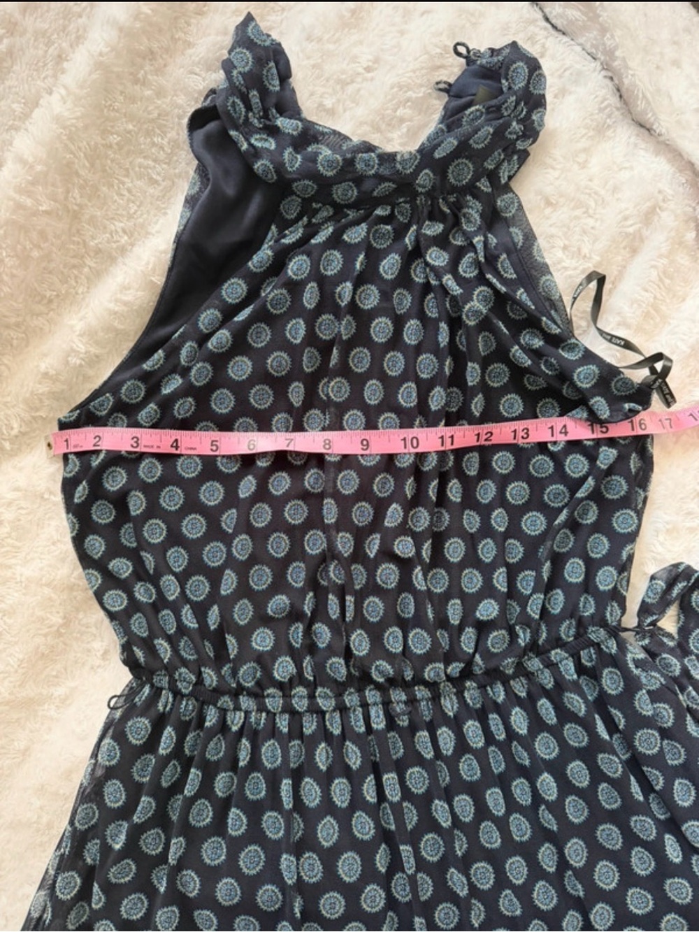 Kate & Lily Halter Sleeveless Navy Maxi Dress - Classic Summer Style - Picture 11 of 11